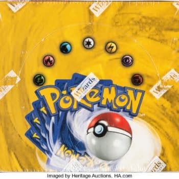 Pokémon TCG 1st Ed. Base Set Booster Box Auctioning At Heritage