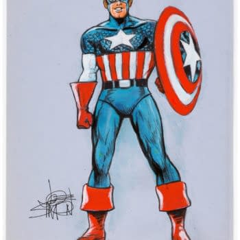 Joe Simon's Captain America & Dick Tracy Original Artwork At Auction