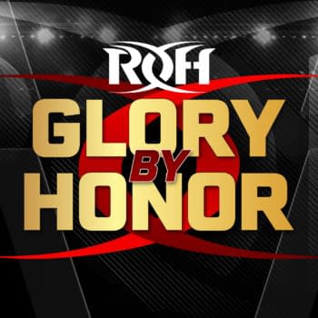 The official logo for ROH Glory By Honor, taking place August 20th and August 21st in Philladelphia.