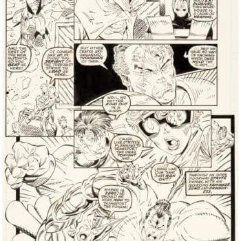 Rob Liefeld New Mutants, Hawk & Dove, Deadpool Original Art Auctioned