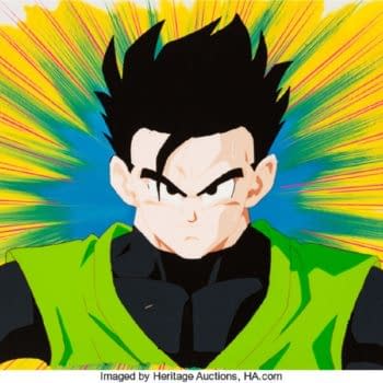 Dragonball Z Gohan Production Cel On Auction At Heritage Auctions