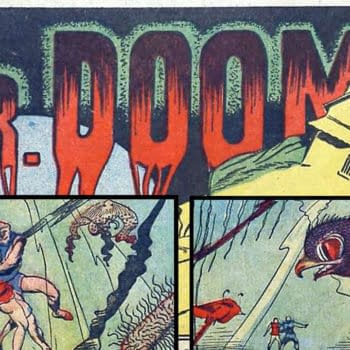 Science Comics #1 Dr. Doom story, Fox 1940.