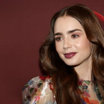 Lily Collins at the 'Les Miserables' Photo Call held at the Linwood Dunn Theater in Hollywood, USA on June 8, 2019. Editorial credit: Tinseltown / Shutterstock.com