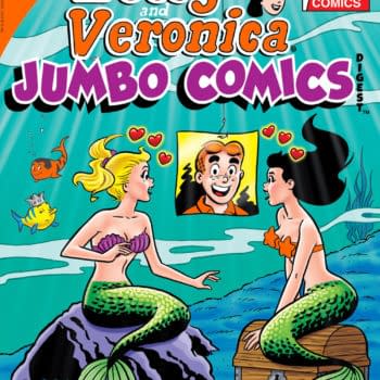 Cover to Betty & Veronica Jumbo Comics Digest #295, by Jamie L. Rotante, Dan Parent, and more, in stores Wednesday, July 14th digitally and Wednesday, July 21st in comic shops from Archie Comics