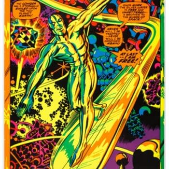 Jack Kirby Gets Psychedelic With This Intense Silver Surfer Piece