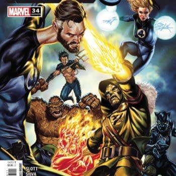 Cover image for FANTASTIC FOUR #34