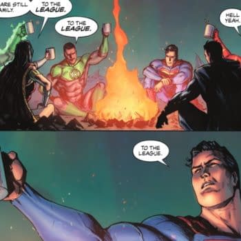 A scene from Justice League: The Last Ride #3