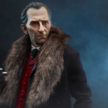 Peter Cushing’s Van Helsing Hunts Dracula With Sideshow Collectibles