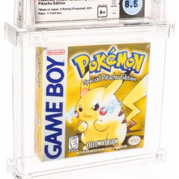 Pokémon Yellow Version (Wata-8.5 A+ Graded) At Heritage Auctions