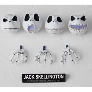 Jack Skellington Lights Up The Night With New Revoltech Release