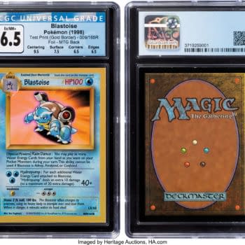 Unique Chance to Own a Pokémon TCG Test Card With a Magic Back