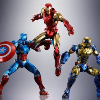 It's An Iron Man World With Tech On Avengers From S.H. Figuarts