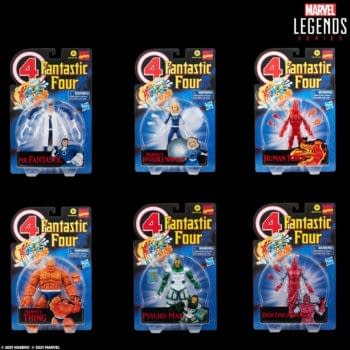 Hasbro Reveals Retro Fantastic Four Marvel Legends Wave