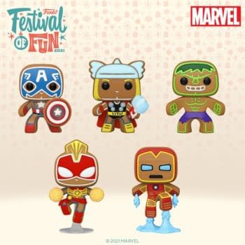 Funko Bakes Up Some Marvel Gingerbread Pops For Festival of Fun