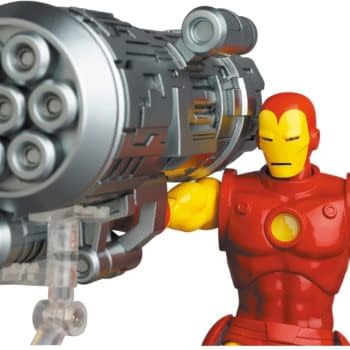 Iron Man Jumps Out of Marvel Comics With New MAFEX Figure