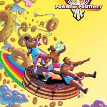 Cover image for WWE NEW DAY POWER OF POSITIVITY #2 (OF 2) CVR A BAYLISS