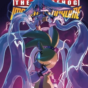 Cover image for SONIC HEDGEHOG IMPOSTER SYNDROME #1 (OF 4) CVR C 10 COPY STA