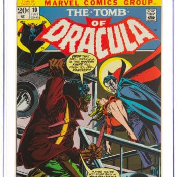 Blade Debut In Tomb Of Dracula On Auction At Heritage Auctions Today