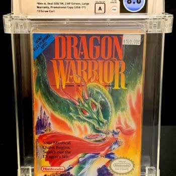 Dragon Warrior For NES Up On The Auction Block At ComicConnect