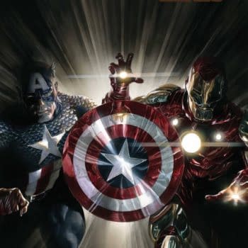 CAPTAIN AMERICA/IRON MAN #1 cover by Alex Ross