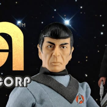 Topps Exclusive Star Trek Spock and Klingon Kor Mega Figures Revealed