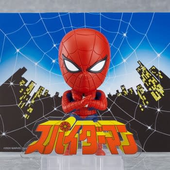 Japanese Spider-Man and Leopardon Arrive at Good Smile Company