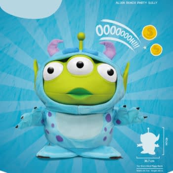 Toy Story Three-Eyed Alien Play Dress Up with Beast Kingdom