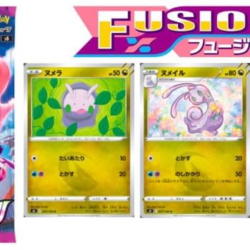 Goodra, Goomy, & Sliggoo from Japanese Pokémon TCG: Fusion Arts