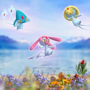 Tonight is Shiny Lake Trio Raid Hour #2 of 3 in Pokémon GO