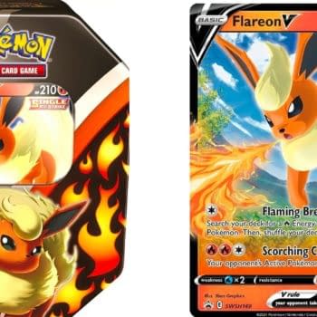 Pokémon TCG Product Review: Eevee Evolution Tin: Flareon