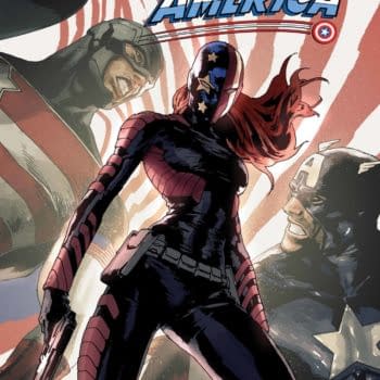 Cover image for JUL210700 UNITED STATES OF CAPTAIN AMERICA #4 (OF 5), by (W) Christopher Cantwell, Alyssa Wong (A) Ron Lim, Jodi Nishijima (CA) Gerald Parel, in stores Wednesday, September 22, 2021 from MARVEL COMICS