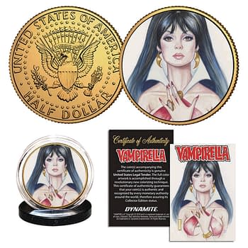 Cover image for VAMPIRELLA GOLIGHTLY CROWDFUNDER EXC GOLD COIN