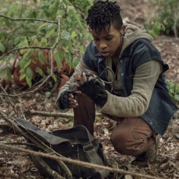 The Walking Dead S11E06 On the Inside Scene: Kelly Clues In on Connie