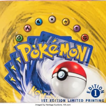Pokémon TCG Sealed Base Set 1st Ed Box On Auction At Heritage