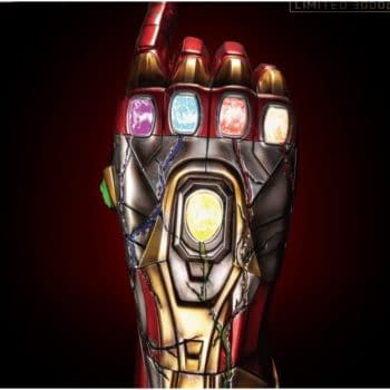 Avengers Endgame Iron Man Nano Gauntlet Hits Beast Kingdom