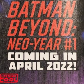 SCOOP: DC To Launch Batman Beyond: Neo Year #1 In April 2022