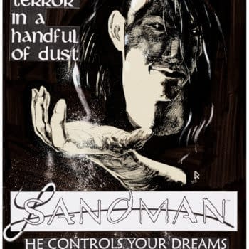 Original Art For Sandman House Ad, Signed, Up for Auction