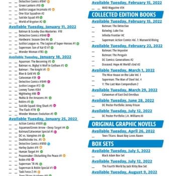 Full DC Comics Solicits For January 2022