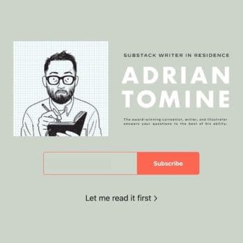 Adrian Tomine Is Substack's First Writer In Residence