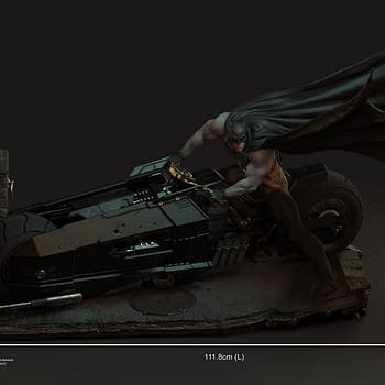 XM Studios Takes to the Streets with New Batman Batcycle Statue