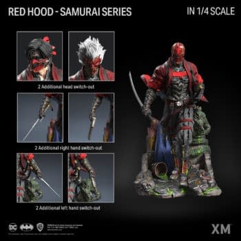 Red Hood Joins XM Studios Batman Samurai Statue Line for DC Fandome