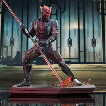 Darth Maul Enters the Battle of Mandalore with New Gentle Giant Statue
