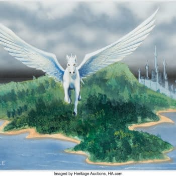 Magic: The Gathering Island Sanctuary Art On Auction At Heritage