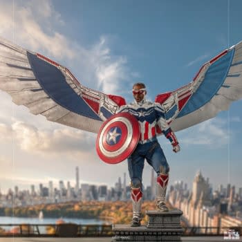Captain America Sam Wilson Arrive with New Iron Studios 1:4 Statue