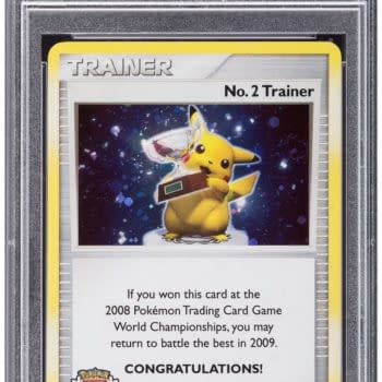 Pokémon TCG: "No. 2 Trainer Card" For Auction At Heritage Auctions