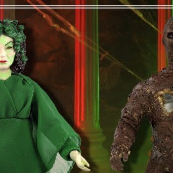 Hammer Horror Gorgon and The Mummy Arrive for 2021 Topps x Mego