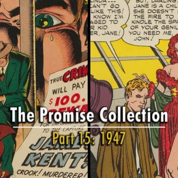 True Crime #2, Young Romance #1, the Promise Collection 1947.