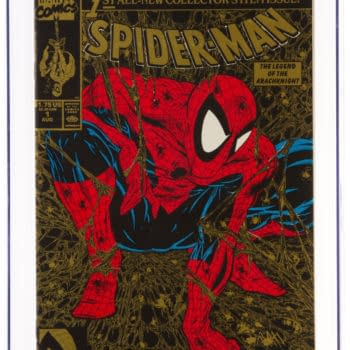Todd McFarlane's Gold Spider-Man CGC 9.8 At Auction