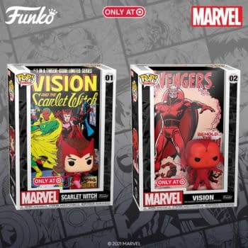 Scarlet Witch and Vision Get New Pop Comic Covers from Funko