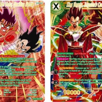 Dragon Ball Super Previews Saiyan Showdown: Goku, King Vegeta SPR